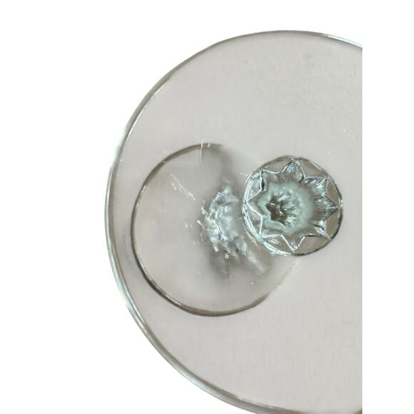 VTG Martini Glasses (2) 6" Dinner Party Bar Set Socializing Mancave Cocktails - Picture 6 of 10